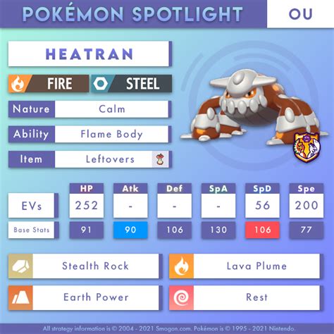 heatran smogon|heatran weakness.